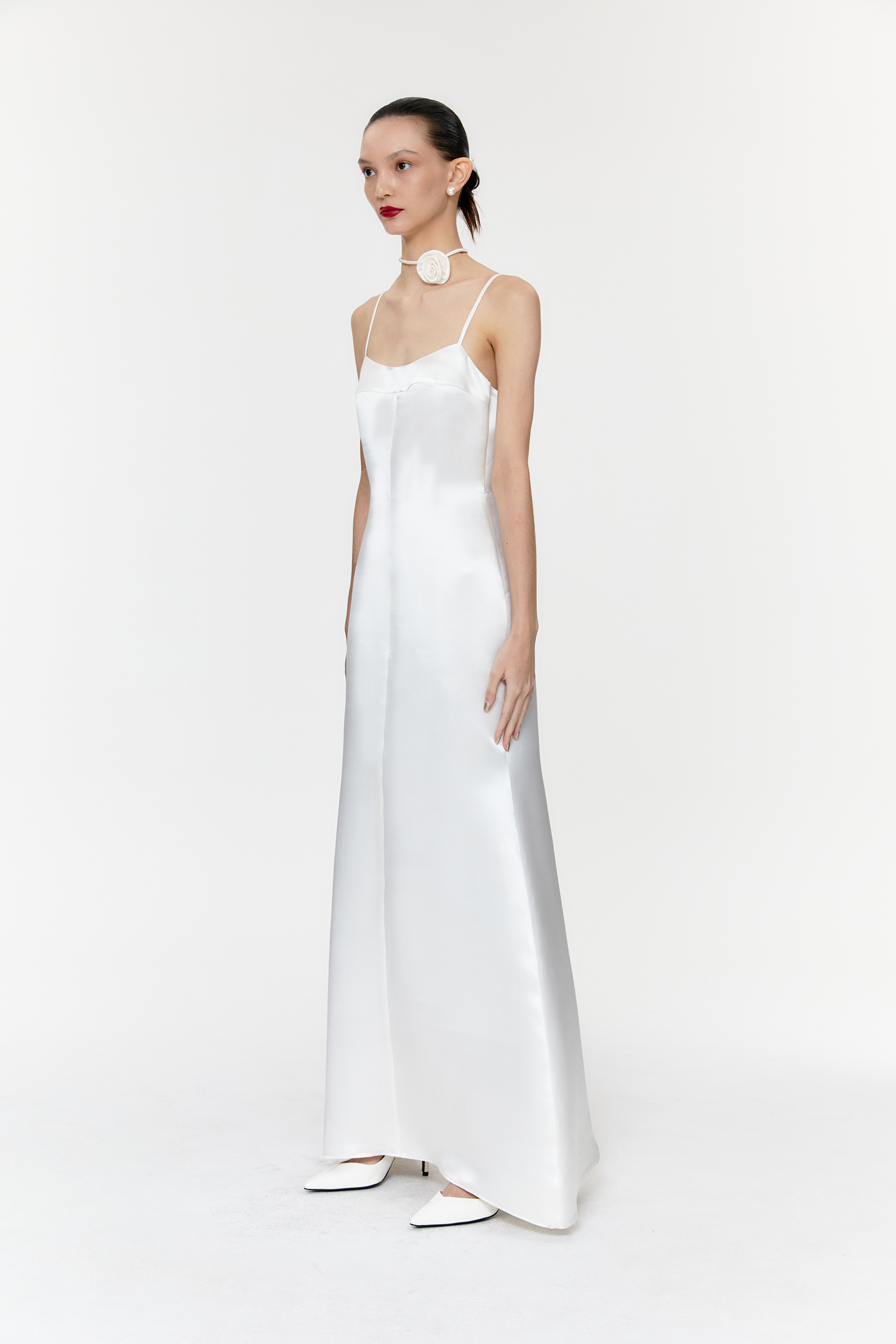 [Custom Order] The Shell-White Dress